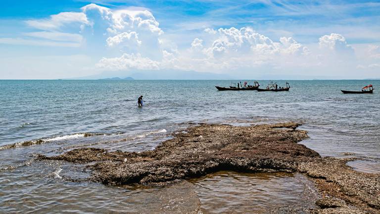 Strand in Kep