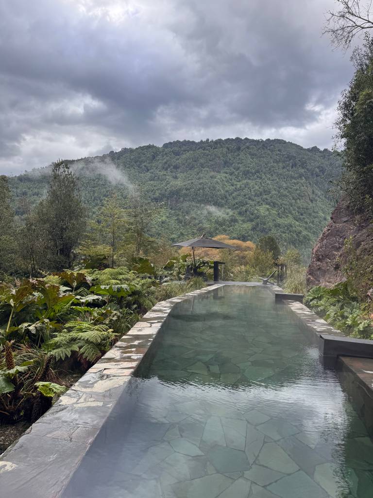 Buitenzwembad Tawa Lodge