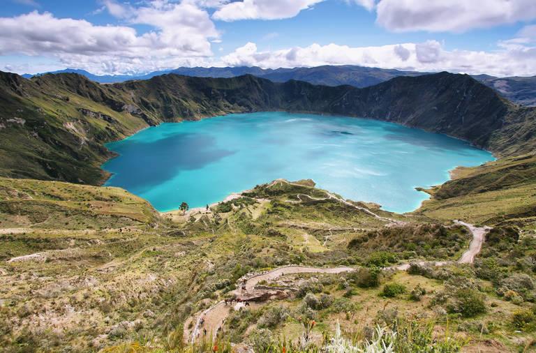 Quilotoa-krater