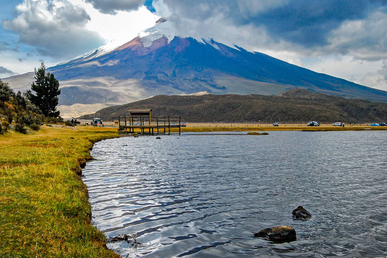 Limpiopungo lagune bij de Cotopaxi vulkaan