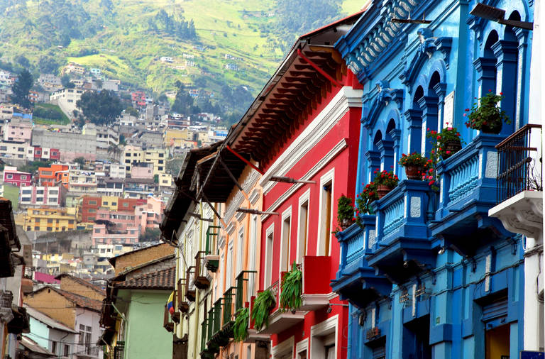 Huizen in Quito