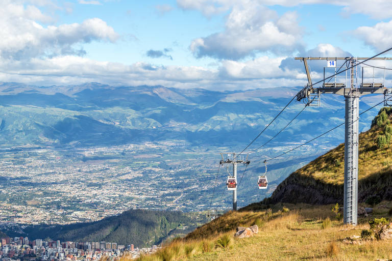 Teleferico in Quito