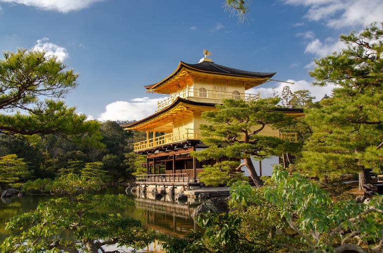 Kinkaku-ji tempel in Kyoto