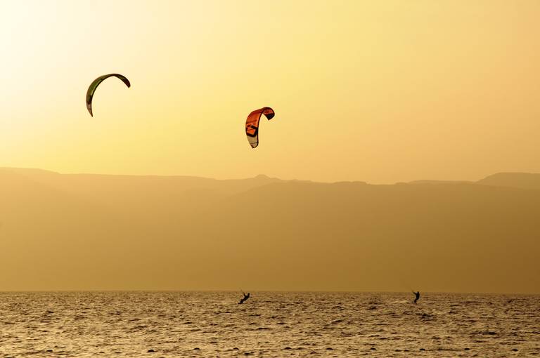 Windsurfen in Aqaba