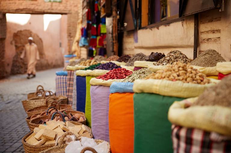 Winkelen in de souk