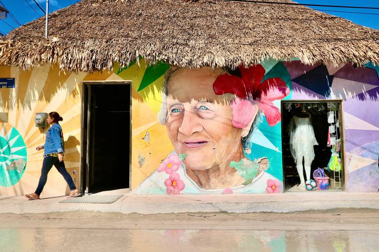 Street art op Isla Holbox