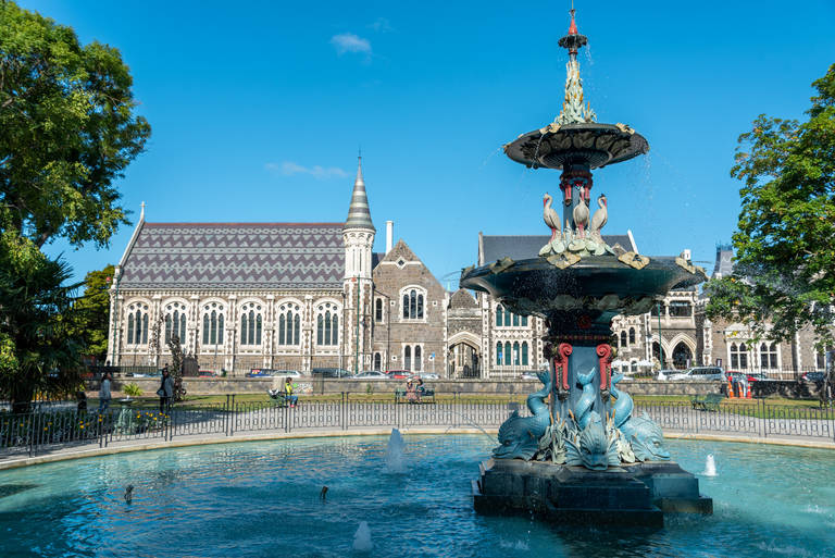 Botanische tuin Christchurch