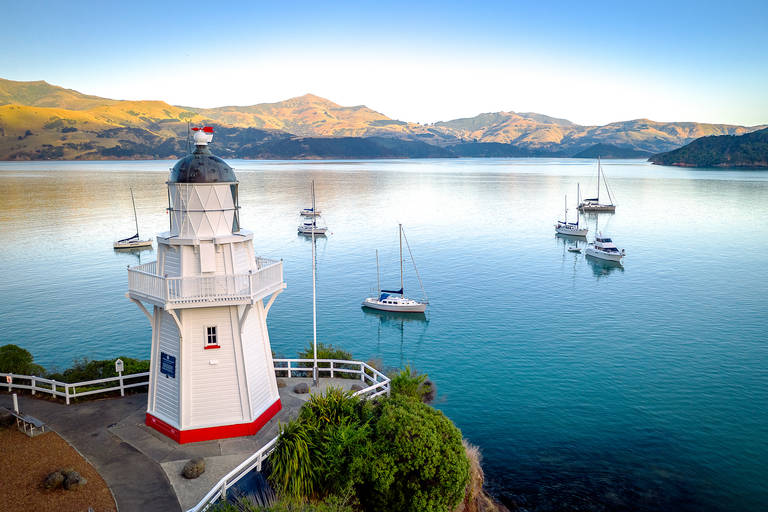 Vuurtoren bij Akaroa