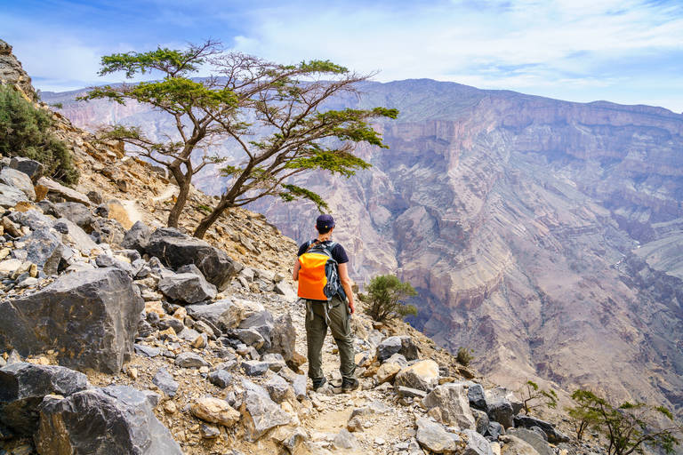 Wandelen bij Jebel Shams