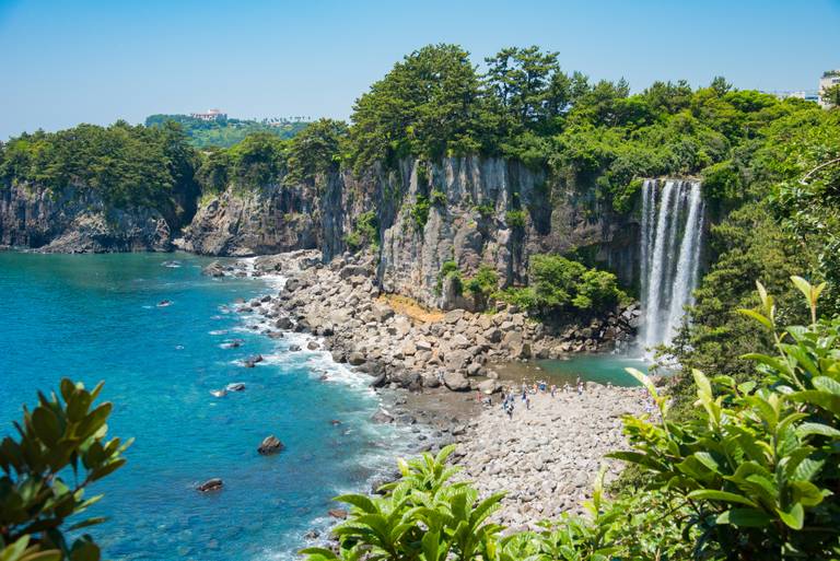 Jeongbang waterfall