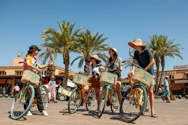 Fietsen in Marrakech