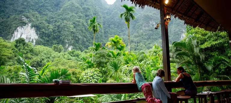 Uitzicht bij Elephant Hills